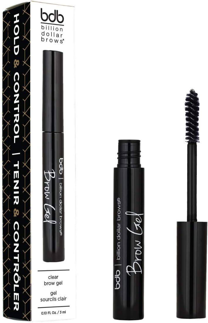 Billion Dollar Brows Clear Eyebrow Gel for Long-Lasting Hold and Radiant Glow - Image 2